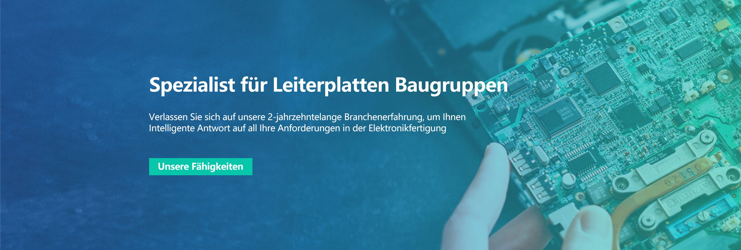 Spezialist für Leiterplatten Baugruppen